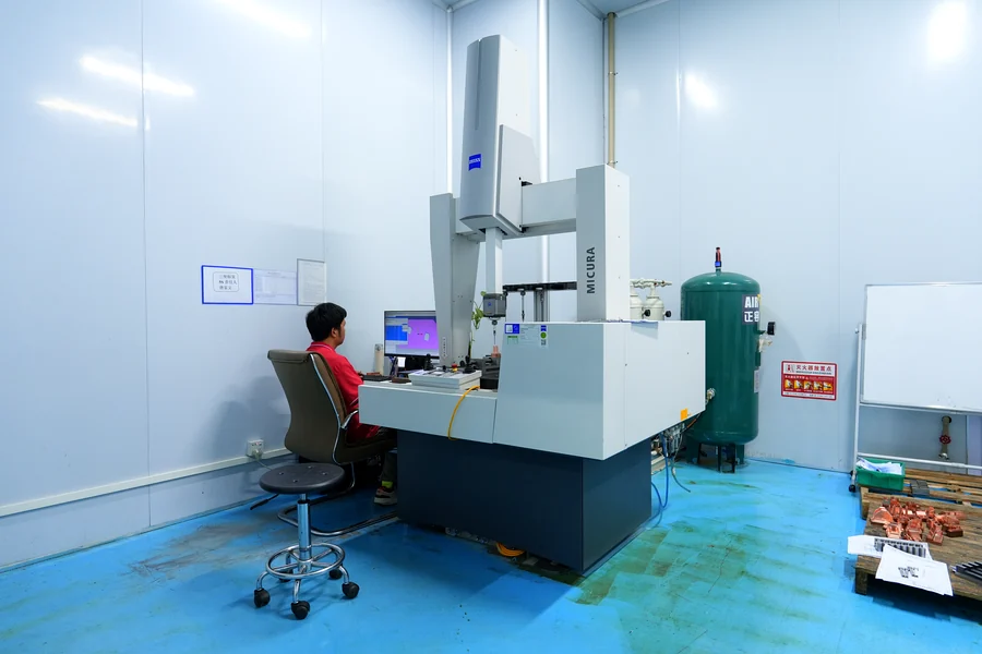 Coordinate measuring machine in the quality room