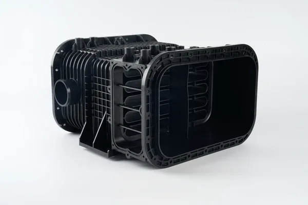 Large Molded Structural Housing Large ribbed injection molded structural housing