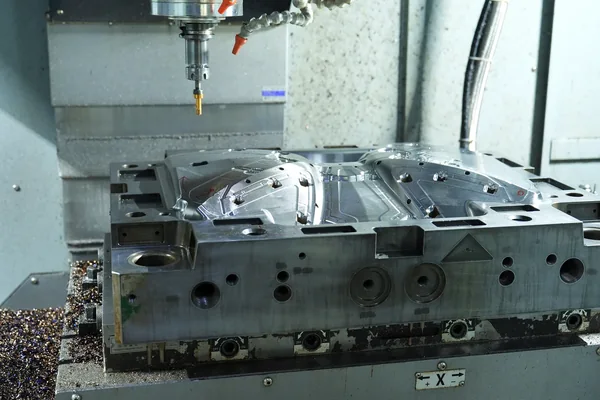 Precision mold base machining
