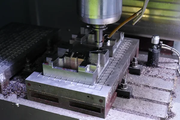 CNC machining an injection mold insert